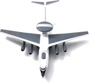 1 200 for Former Soviet Early Warning A-50 Simulation Alloy Fighter Aircraft Model Collection Display Miniatures Set