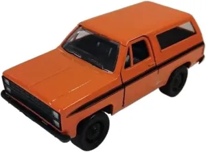 1 32 for Blazer 1980 Off-Road Pickup Diecast Miniature Car Model Simulation Classic Souvenir Display Motor Vehicles Toys