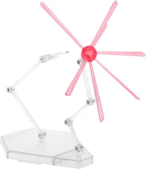 1 Set Action Figure Stand with Creative Effects and Multi Angle Display for Dolls and Models Compact and Lightweight Showcase Support for Collectors