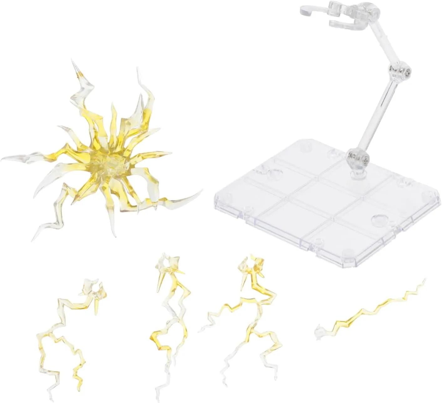 1 Set Doll Display Rack Action Figure Stand for Easy Assembly Clear Holder for Models and Figurines Sturdy Design for Home Store and Doll Shop Use