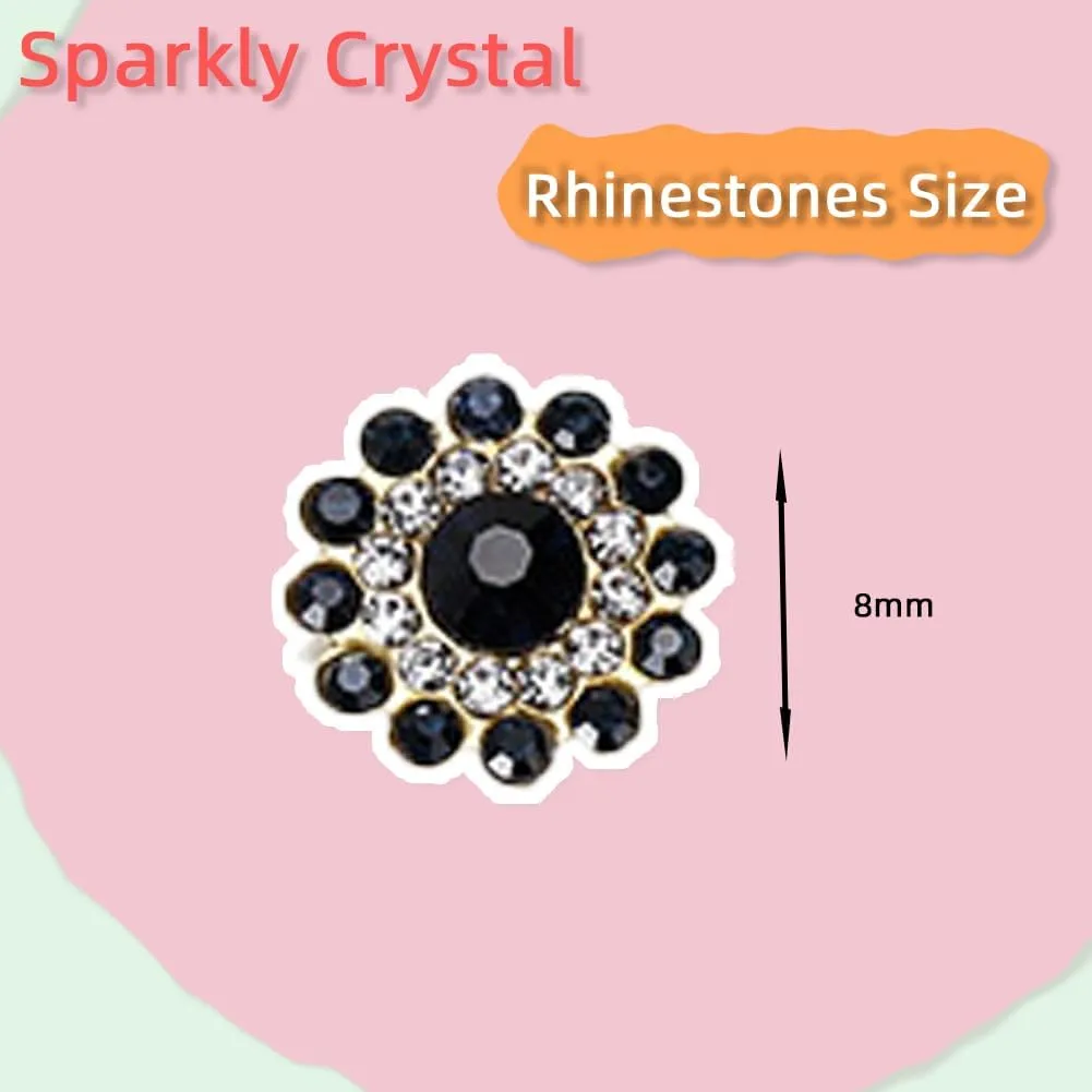 100Pcs Rhinestones for Crafting,8x8 mm Gold Claw Sew on Rhinestones for Bedazzling,Bedazzling Gems for Crafting DIY Jewelry Dress Clothes Shoes(red)