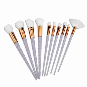 10pcs Makeup Brushes Sets Foundation Powder Cosmetic Blush Eyeshadow Women Beauty Glitter Make Up Brush Tools(03)