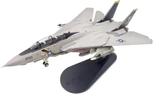1:100 for F-14A F14 VF-84 Alloy Fighter Aircraft Model Collection Souvenir Ornaments Display Miniatures Set