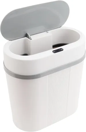 12L Smart Trash Can, Convenient Automatic Induction Garbage Can for Various Spaces, Suitable for All