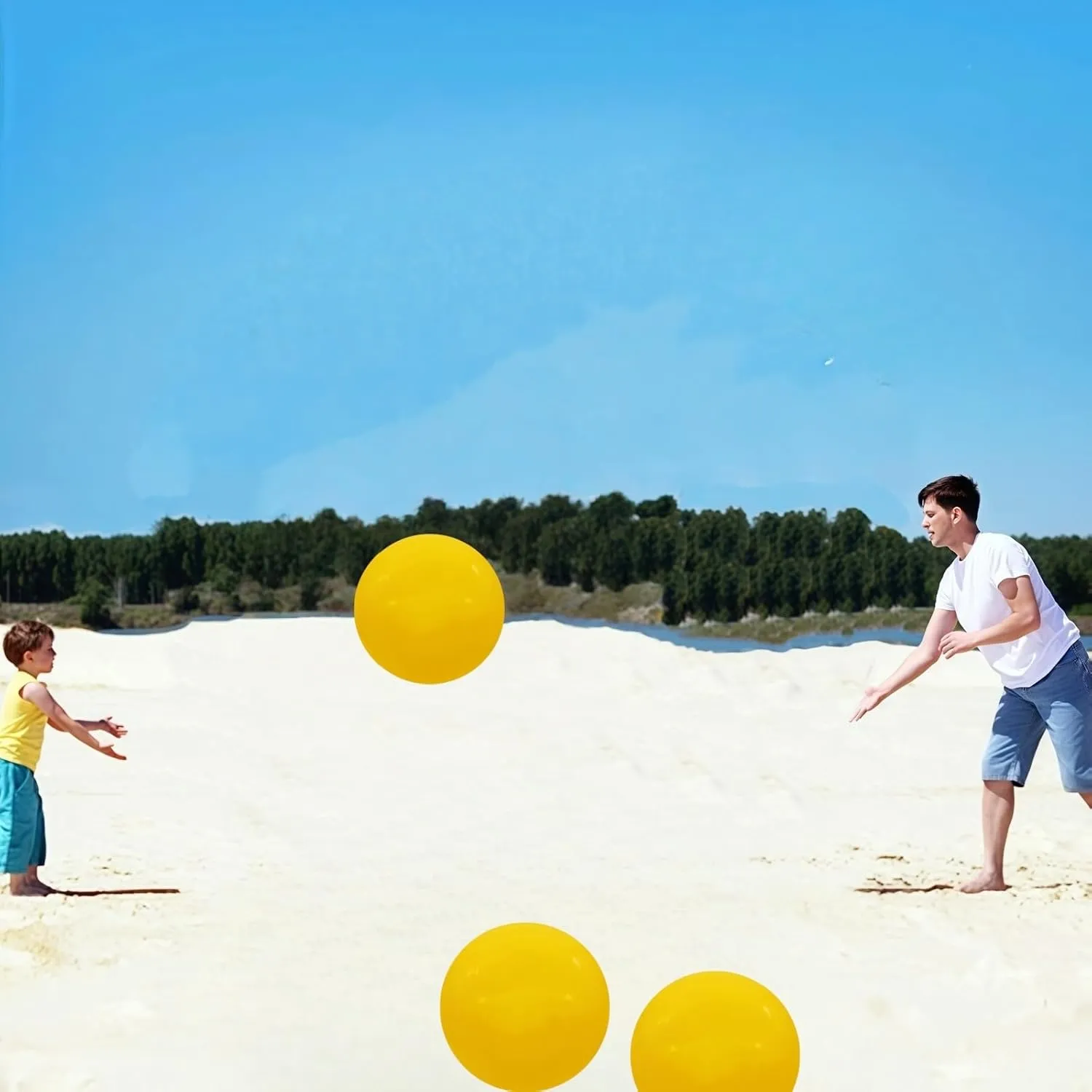 12" Beach Balls Bulk 12 Pack Inflatable Pool Ball for Kids Summer Water Games Party Supplies
