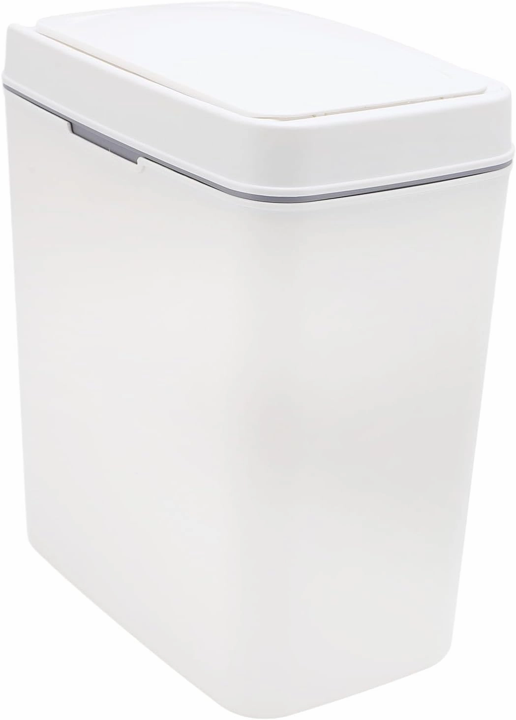 15L Smart Sensor Trash Can Water Touchless Automatic Sensor Garbage Bin with Lid for Bathroom Living Room Bedroom Kitchen