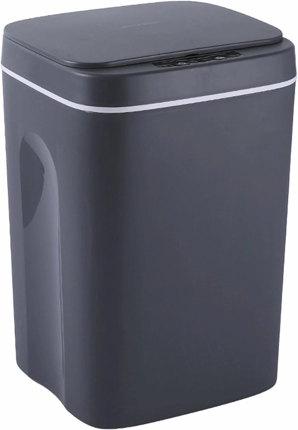 16L Automatic Touchless Motion Sensor Trash Can with Lid, Infrared Smart Garbage Can for Bathroom Kitchen, Automatic Touchless