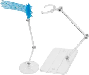 1set Action Figure Stand Portable Doll Support Bases for Models Sturdy Plastic Display Racks for Dolls and Figures Lightweight Stable and Convenient to Use