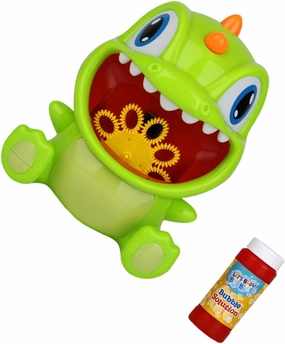 1set Electric Bubble Maker Toy for Boys and Girls Dinosaur Design No Battery Required Bubble Blower for Toddlers Safe Material for Boy Girl Playtime