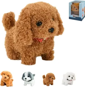 2025 New Nicoo - My Realistic Robot Puppy,Robot Puppy That Acts Like A Real Puppy,Ai Robotic Dog,Walking, Barking, Tail Wagging (B6-1PCS)