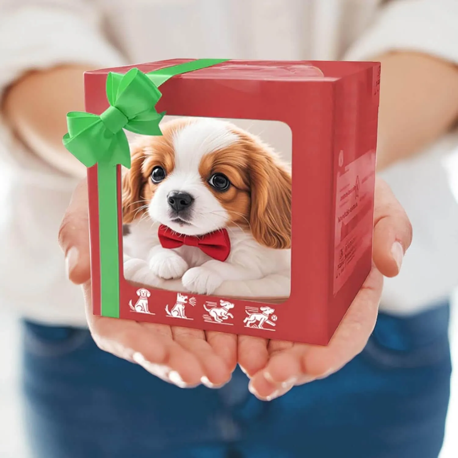 2025 New Robot Dog,Robot Puppy That Acts Like A Real Puppy,My Realistic Robotic Puppies,Interactive Robotic Pet That Sits,Barks,Walks & Runs Like a Real Dog (Style-a)