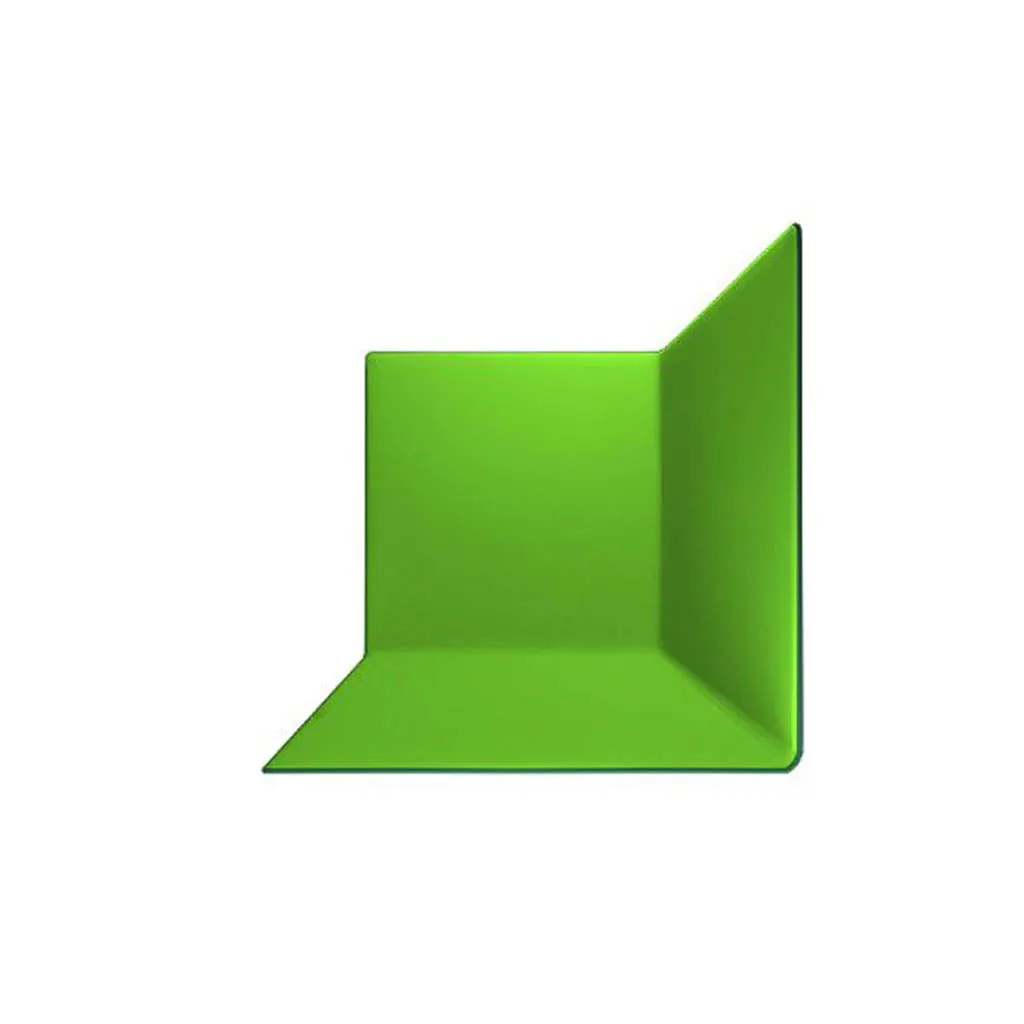 2.4m x 2.4m x 2.4m Chorma Key Wall Corner Photo Booth Photography Background Set (SPECIAL ORDER)