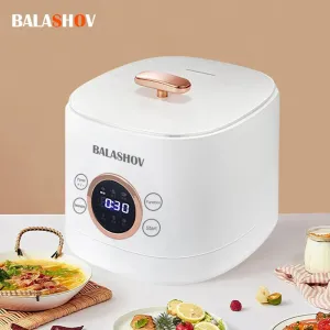 2L Smart Electric Rice Cooker Compact & Versatile Kitchen