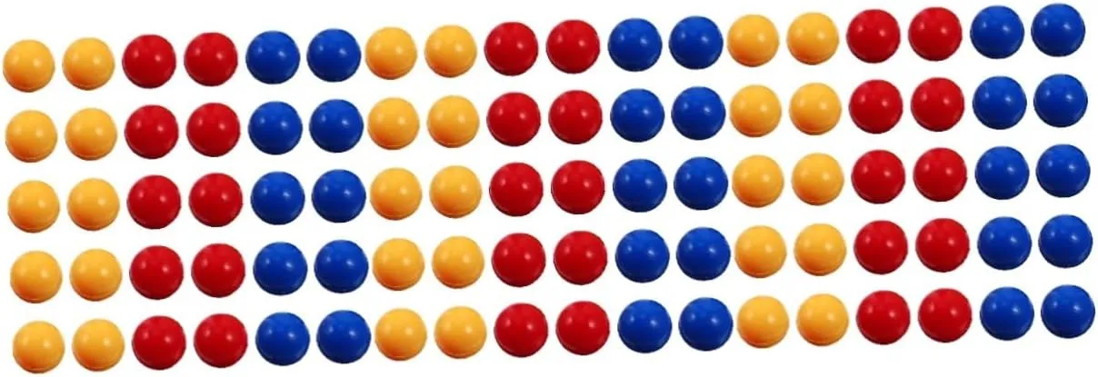 3 Sets Ball Lucky Tent Balls Fortunate Small Pong Table Tennis Balls Baby Play Vending Machine