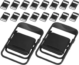 32pcs Miniature Folding Chairs for Dollhouse Cute Cell Phone Holder Space Saving Compatibility Unique Chair Design for Home Decor Portable Mobile Stand