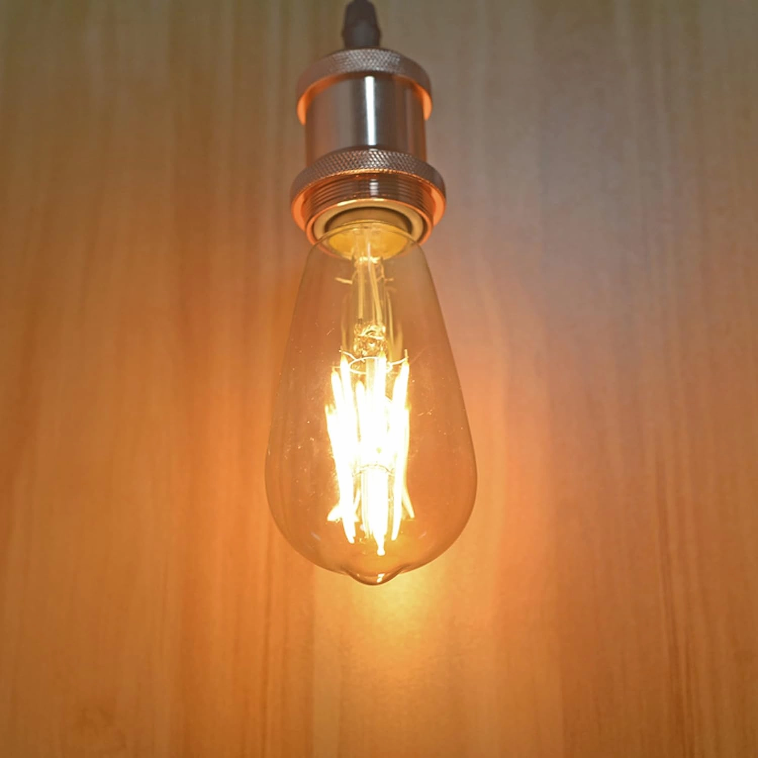 3-Pack Lightolier Track Pendant Light White Cord Iron E26 Socket Retro Style with Smart Edison Bulbs Timer Track Mount Pendant Lights Customizable DIY Project 9 Colors,Rose Gold