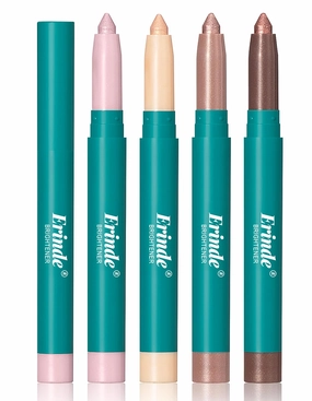 4 Colors Eyeshadow Stick, Eye Brightener Stick, Shimmer Creamy Eye Shadow Makeup, Long Lasting Waterproof Glitter Highlighter Eye Liner Pencil Set