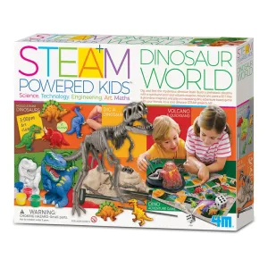 4M STEM POWERED KIDS DINOSAUR WORLD