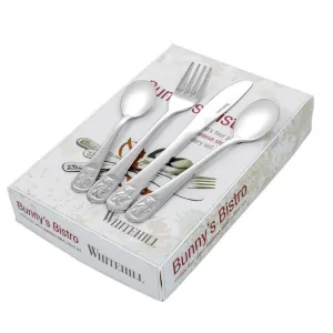 4PC TEDDY'S TABLE CUTLERY SET