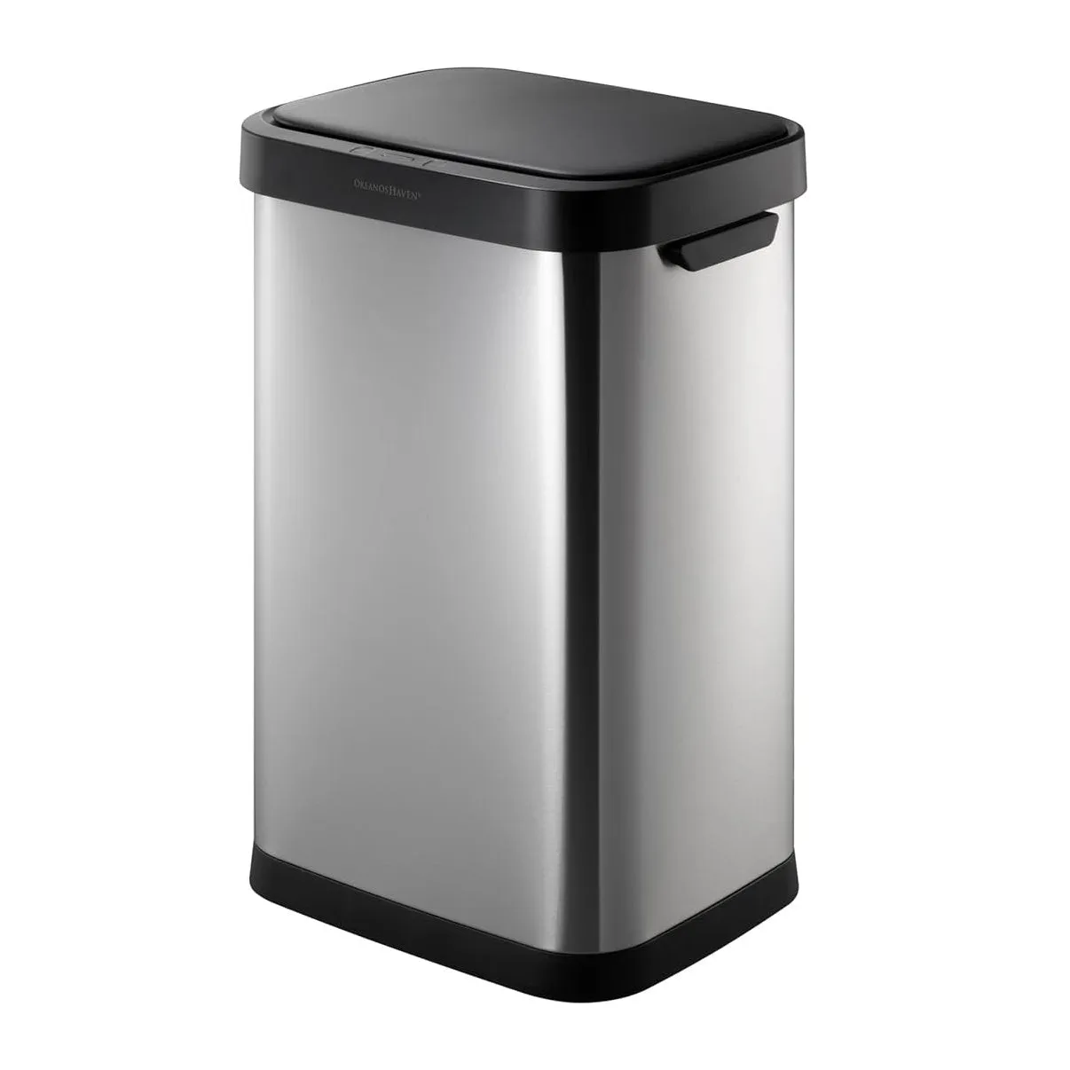 50L Smart Kitchen Bin with Auto Open & Close, Motion Sensor, Induction Lid, Infrared Technology, Removable, Sleek & Compact Design for Home, Office, and Kitchen Use – Non-Skid Rubber Mats, Easy to Use