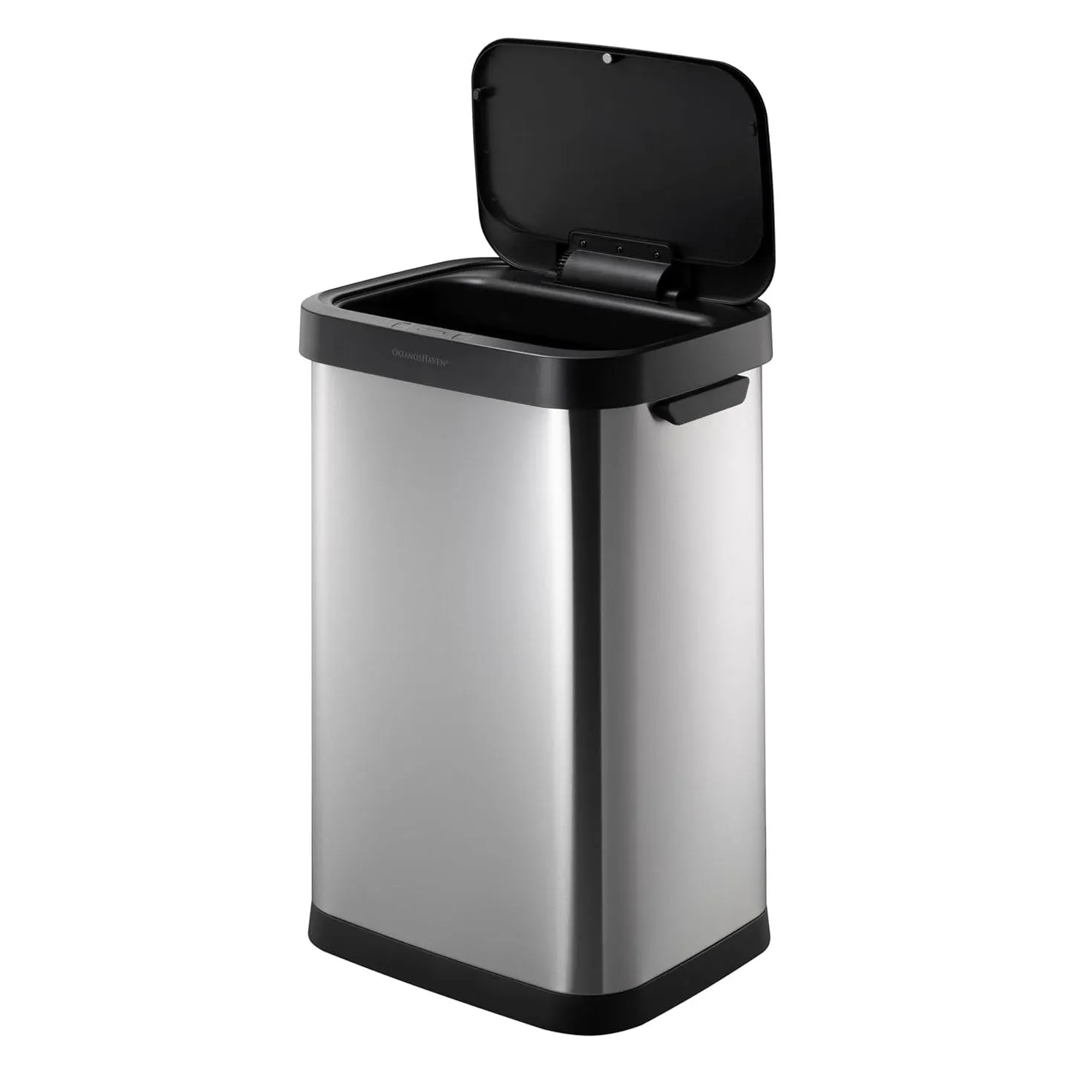 50L Smart Kitchen Bin with Auto Open & Close, Motion Sensor, Induction Lid, Infrared Technology, Removable, Sleek & Compact Design for Home, Office, and Kitchen Use – Non-Skid Rubber Mats, Easy to Use