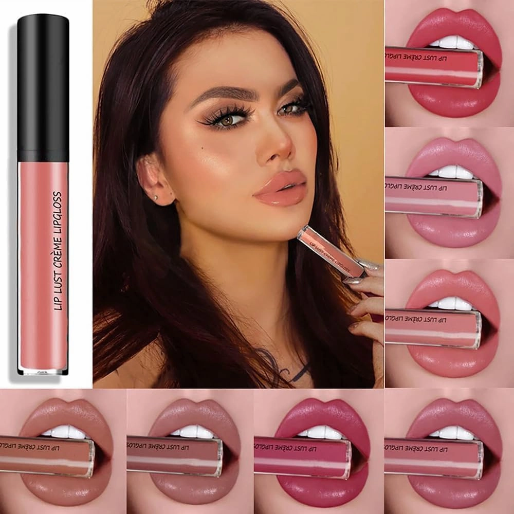 6ml Lassi Lips Staining Lip Oil,12 Colors Probablei Hailnrothwad Lassi Lips Staining Long Sweet Lasting Lips Oil,Waterproof Cream Texture Lipstick Lip Gloss,Long-Lasting Moisturizing (2*#07)