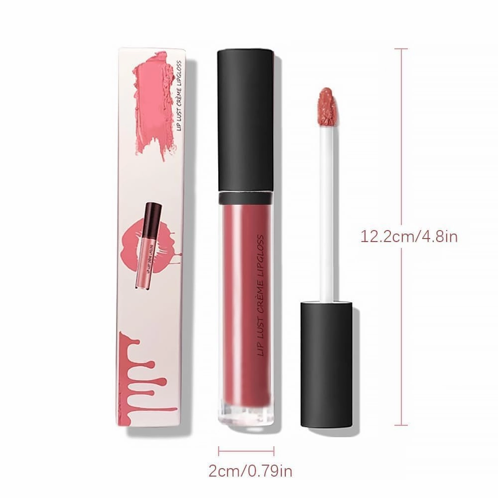 6ml Lassi Lips Staining Lip Oil,12 Colors Probablei Hailnrothwad Lassi Lips Staining Long Sweet Lasting Lips Oil,Waterproof Cream Texture Lipstick Lip Gloss,Long-Lasting Moisturizing (2*#07)