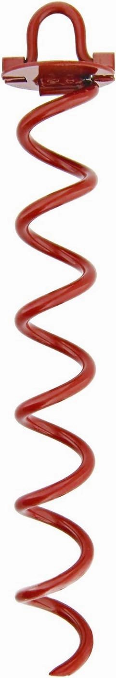 7Penn Spiral Ground Anchors - 16 Inch Tent Stakes Heavy Duty Ground Screw Anchor Twist Stakes, 4 Pack