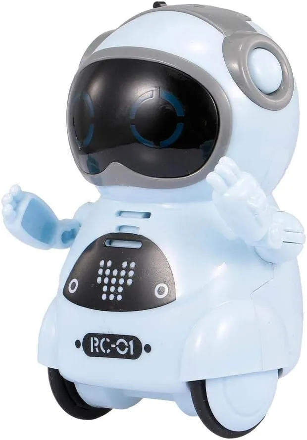 939A Pocket Robot Talking Interactive Dialogue Voice Recognition Record Singing Dancing Telling Story Mini Robot