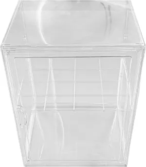 Acrylic Clear Display Case Organizer Showcase for Toys Collectibles Model Cars