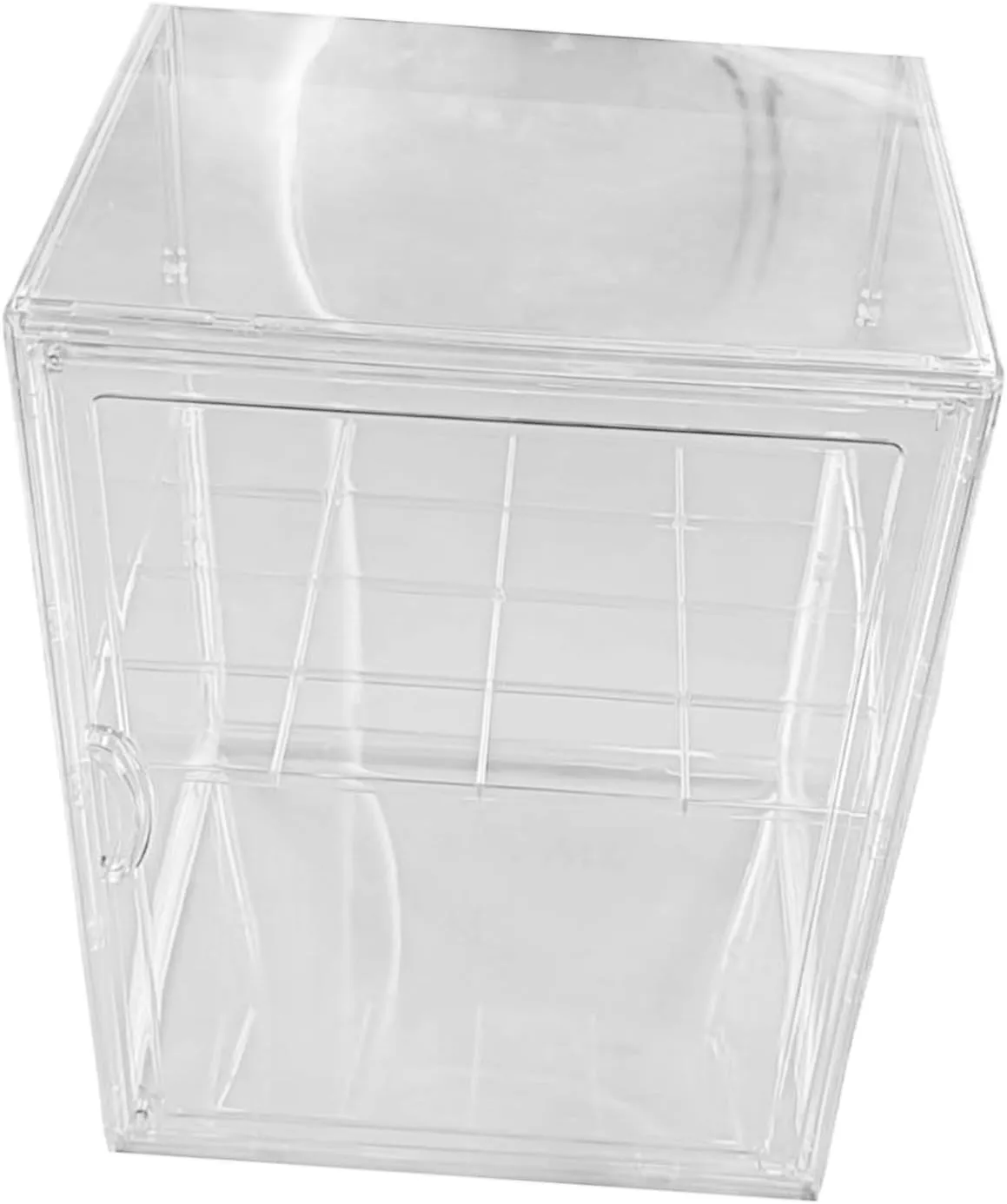 Acrylic Display Case Display Box Stackable Multifunctional Storage Bin Showcase for Action Figures Souvenirs Figurine Purse