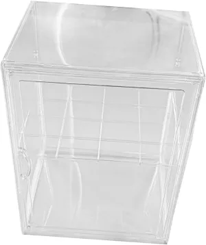 Acrylic Display Case Display Box Stackable Multifunctional Storage Bin Showcase for Action Figures Souvenirs Figurine Purse