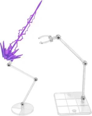 Action Figure Display Stand with Effect Doll Stand Anime Model Showing Rack Doll Display Support Base