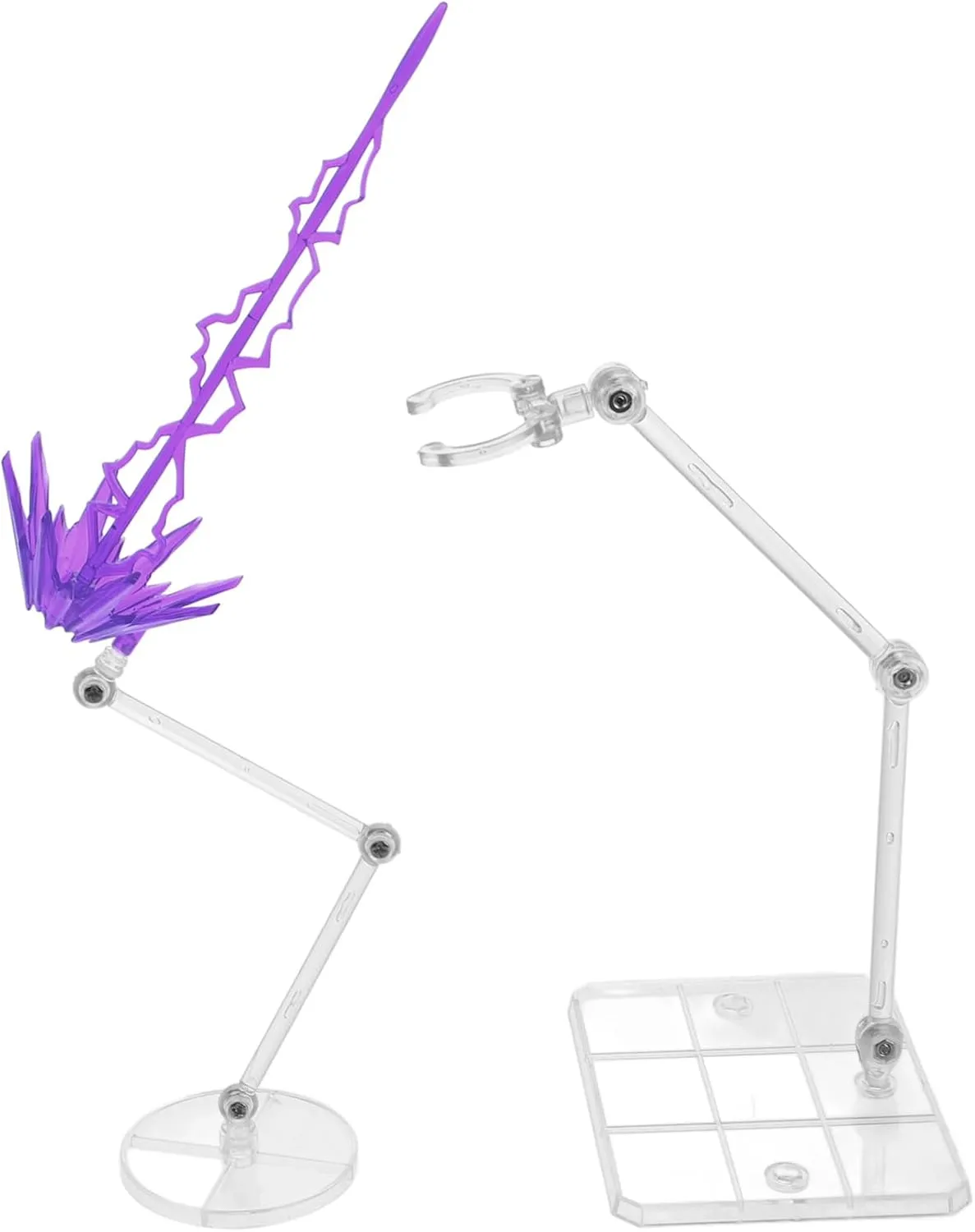 Action Figure Display Stand with Effect Doll Stand Anime Model Showing Rack Doll Display Support Base