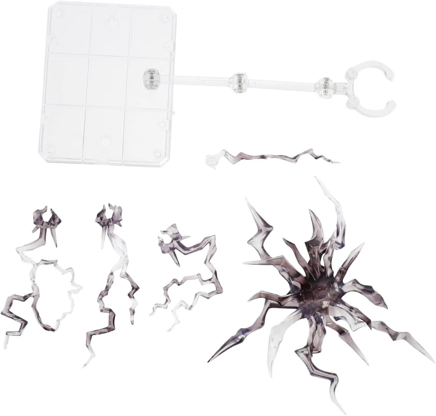 Action Figure Stands Flat Stable Toy Holder Plastic Material Kit for Figurine Toy Figures Display