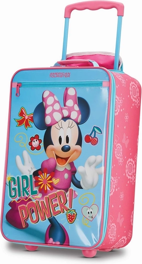 American Tourister Disney Softside Upright Luggage, Minnie Mouse 2, Carry-On 18-Inch