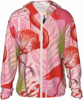 AMRANDOM Women's UPF 50  Sun Protection Hoodie Jacket Full Zip Long Sleeve Shirt with Pockets Hiking Outdoor Performance