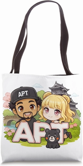 APT Buddies in Kumamoto – Kawaii Castle Adventure Tote Bag