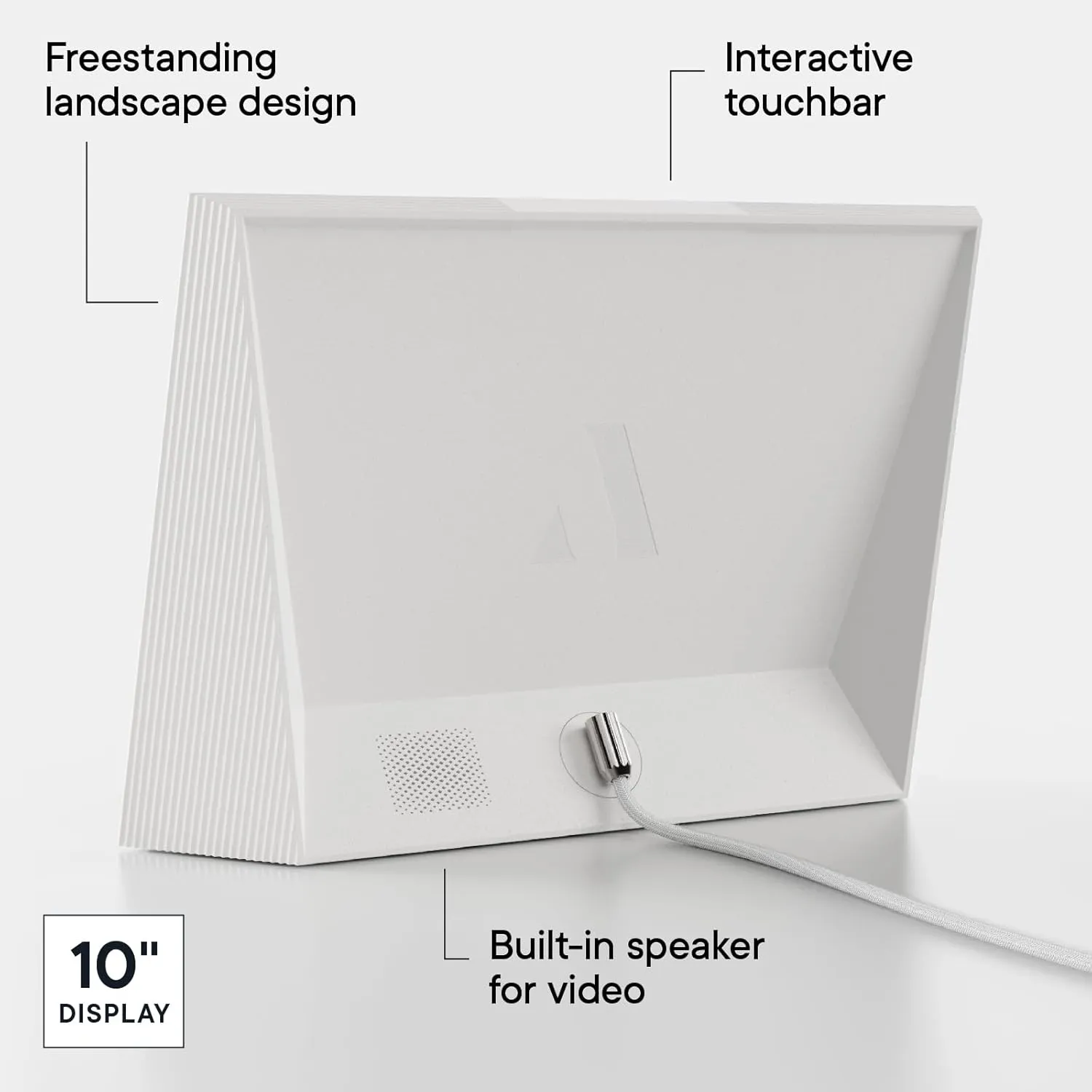 Aura Carver WiFi Digital Picture Frame | The Best Digital Frame for Gifting | Send Photos from Your Phone | Quick, Easy Setup in Aura App | Free Unlimited Storage | Sea Salt
