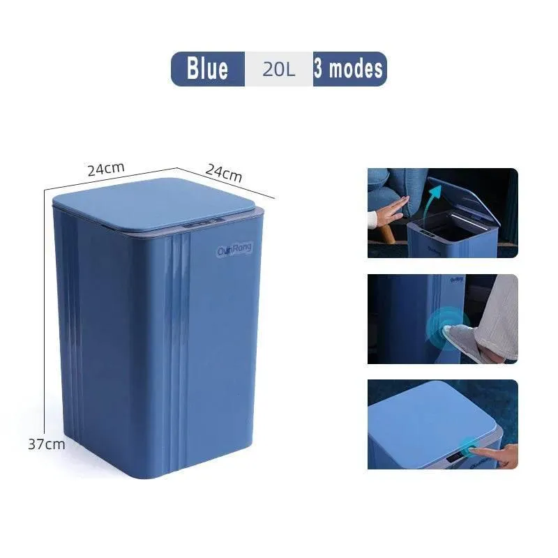 Automatic Sensor Trash Can - Smart Electronic Waste Bin