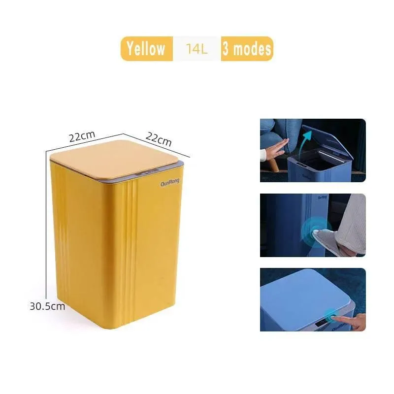 Automatic Sensor Trash Can - Smart Electronic Waste Bin