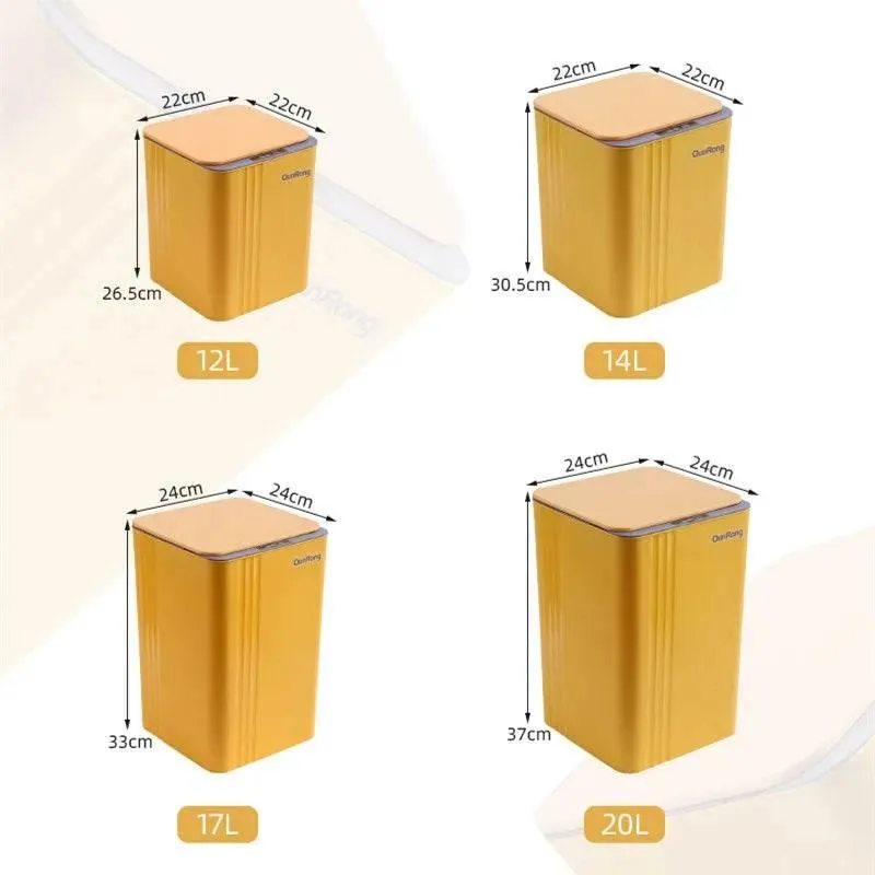 Automatic Sensor Trash Can - Smart Electronic Waste Bin
