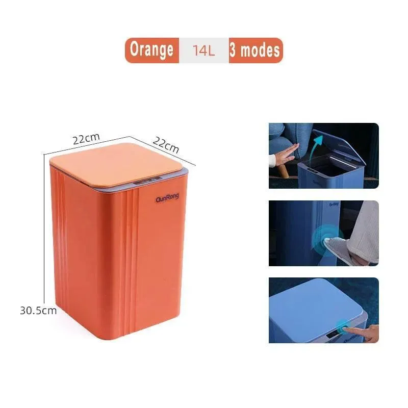 Automatic Sensor Trash Can - Smart Electronic Waste Bin