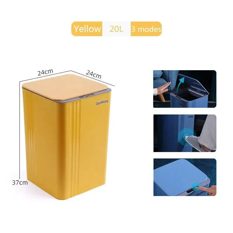 Automatic Sensor Trash Can - Smart Electronic Waste Bin