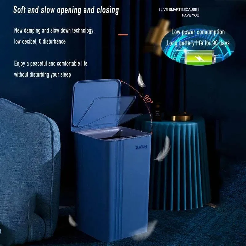 Automatic Sensor Trash Can - Smart Electronic Waste Bin