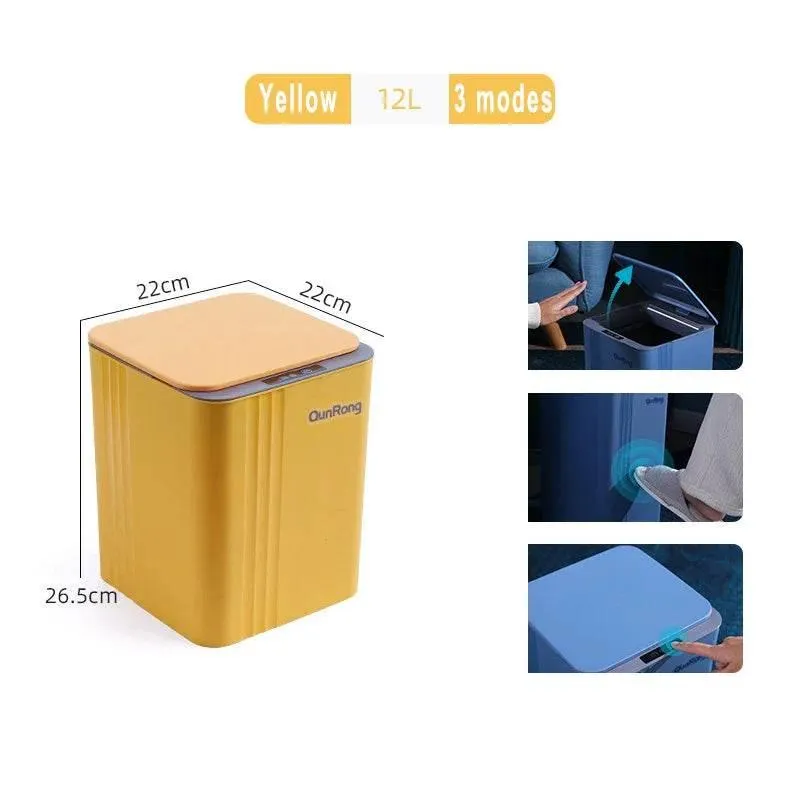 Automatic Sensor Trash Can - Smart Electronic Waste Bin
