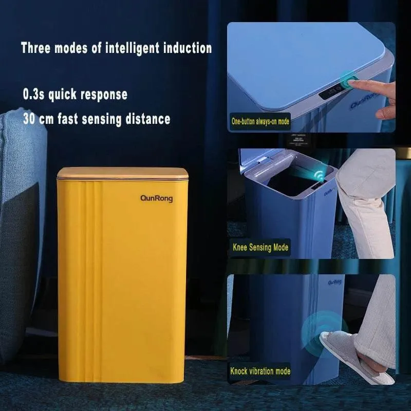 Automatic Sensor Trash Can - Smart Electronic Waste Bin