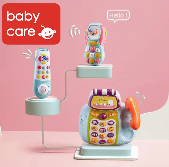 Babycare Kid TV Remote Toy (Pink)