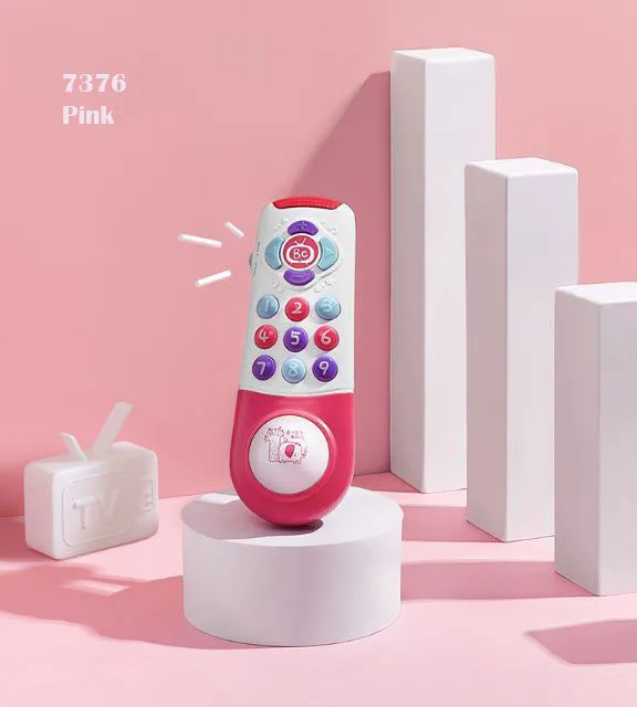 Babycare Kid TV Remote Toy (Pink)
