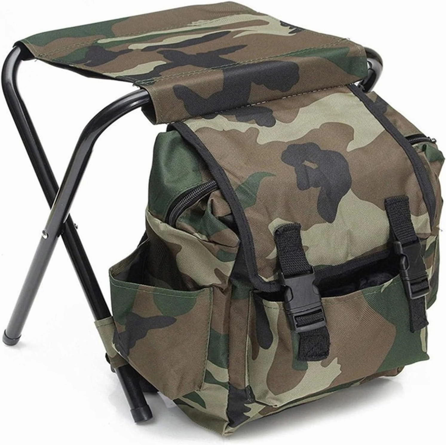 Backpack Cooling Chair Portable Folding Seat Stool Light Fishing Stool Outdoor Equipment Suitable for Camping,Traveling Hiking